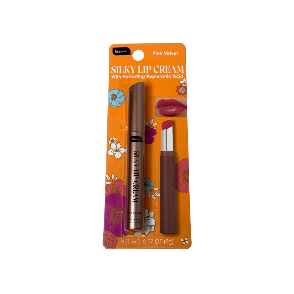 B. Pure Crema de labios sedosa con ácido hialurónico hidratante, Rose Whisper, 0.07 oz (2g)