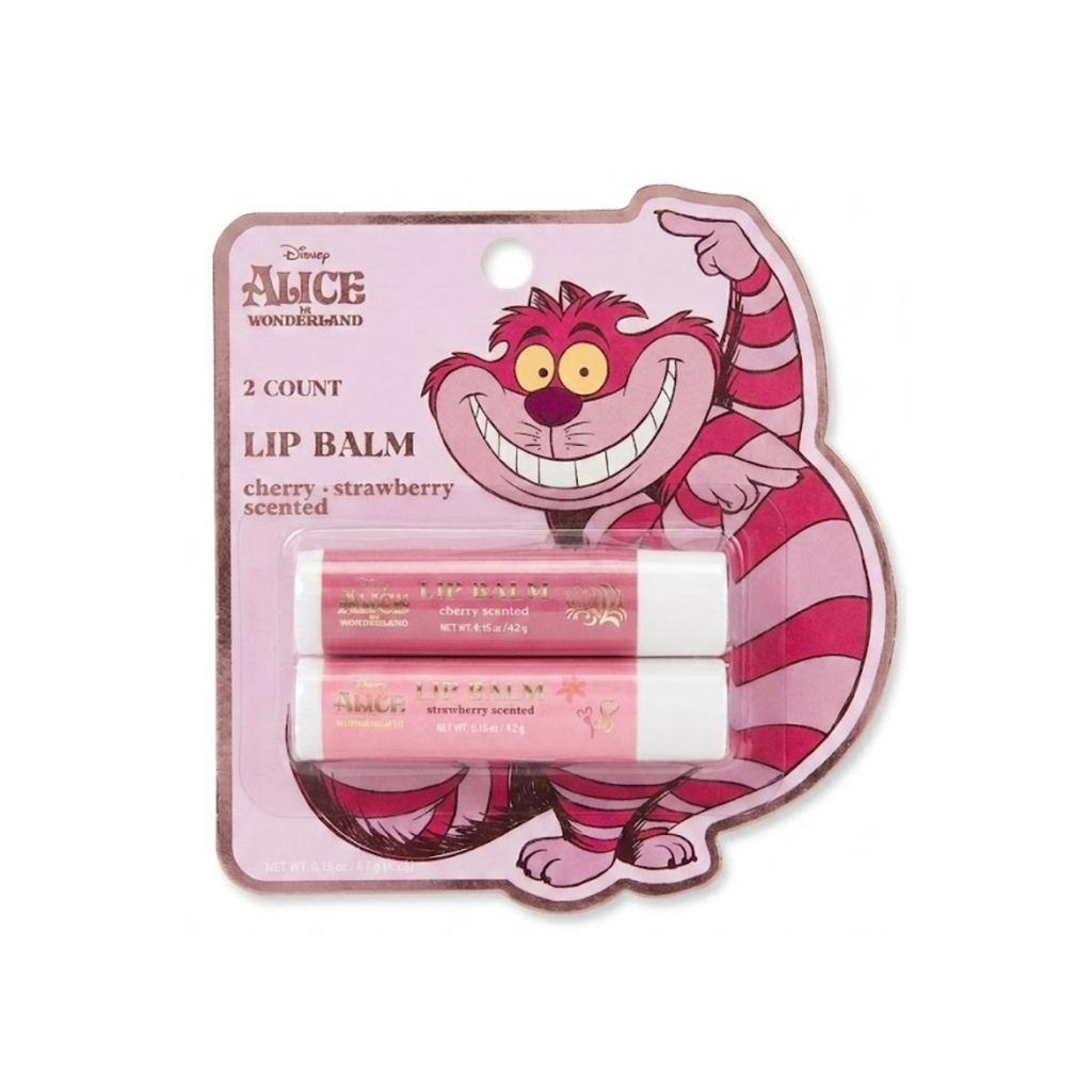 Disney Alice In Wonderland Lip Balm 2 Count