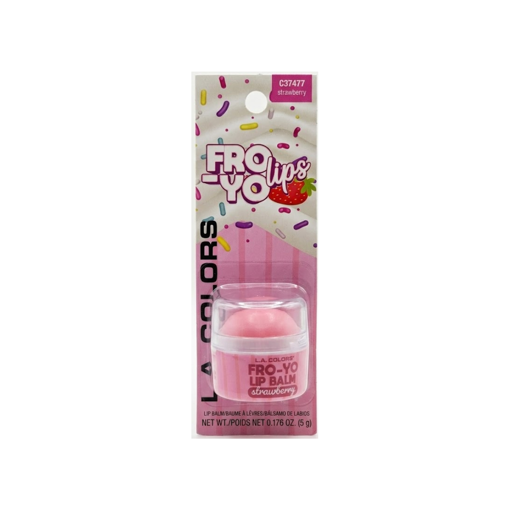 L.A. Colors Fro-Yo Lip Balm (Strawberry)