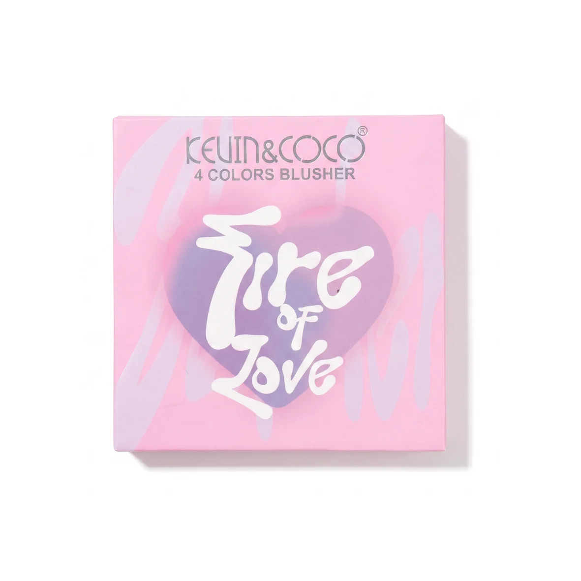 Kevin & Coco 4 Color Blusher Fire of Love